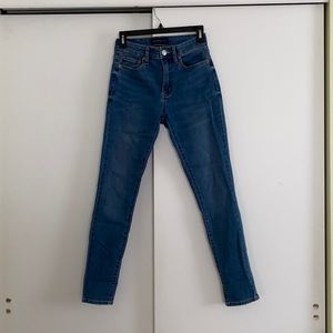 aeropostale high waisted jegging “blue wash”